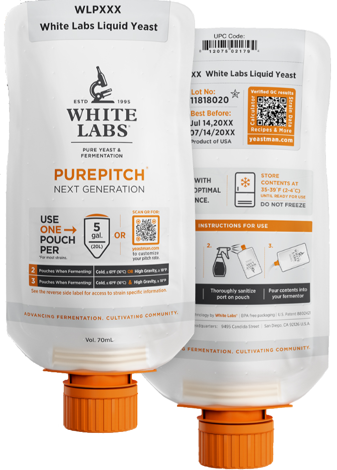 Pilsner Lager (WLP800) - Økologisk PurePitch Next Gen - Pilsner Urquell strain