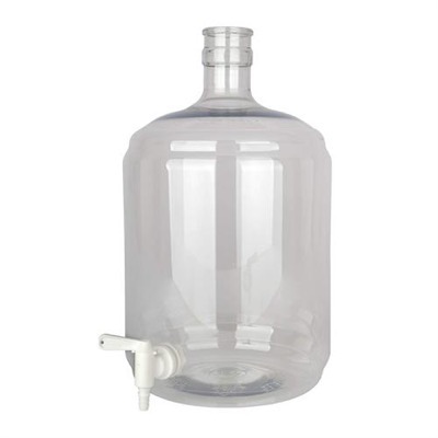 Vinballon i PET plast m. tappehane - 22,7 liter 