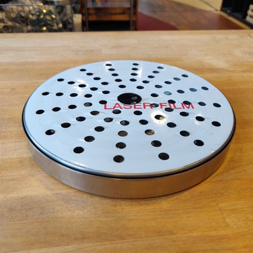 Rund drypbakke i rustfrit stål - Ø195 mm