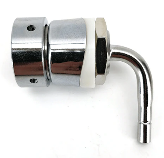 Kort Shank -Til Nukatap og 1/4" duotight