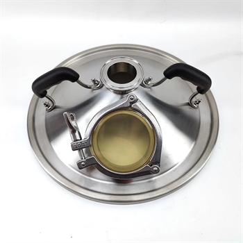 Brewzilla / Digiboil 35L Pro Distillation / Steam Condenser låg med 3" skueglas