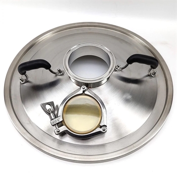 Brewzilla / Digiboil 65L Pro Distillation / Steam Condenser låg med 3" skueglas
