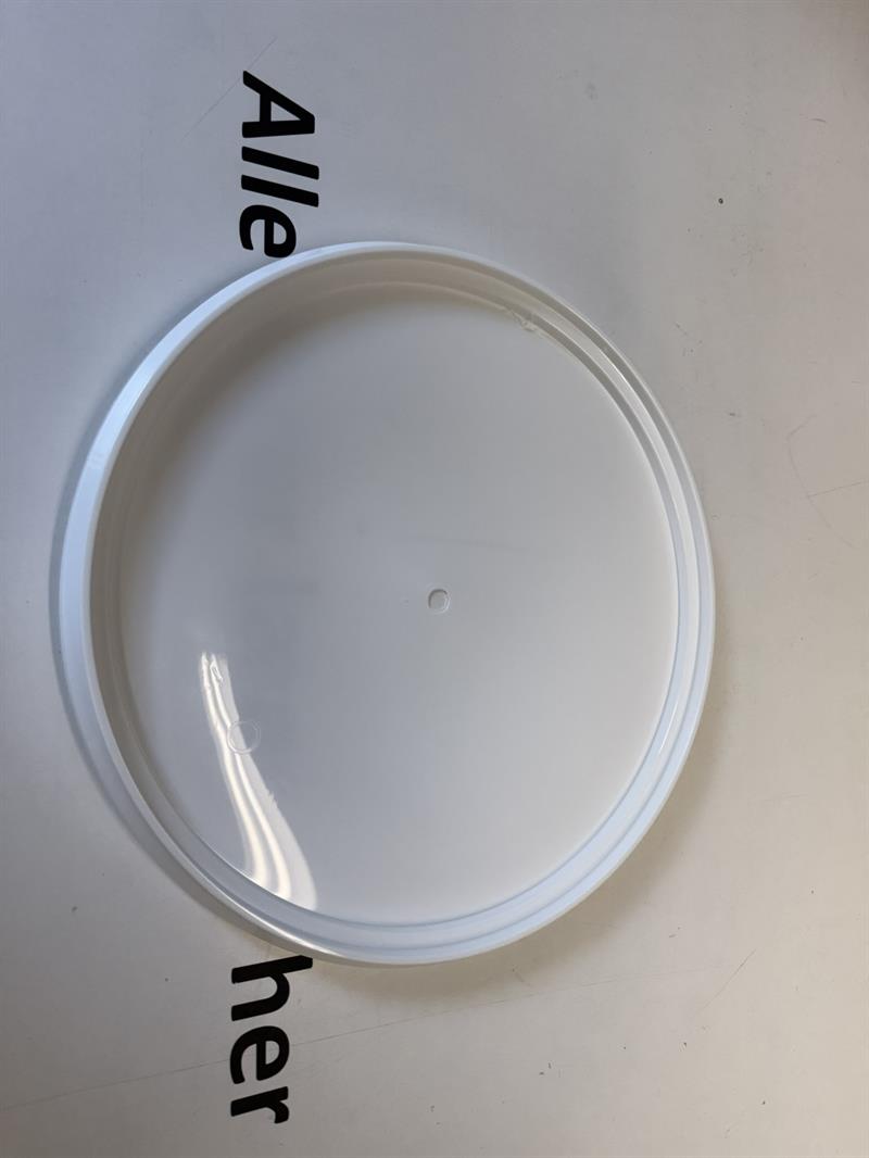 Låg til gærspand uden literinddeling og hul - 32L max volumen