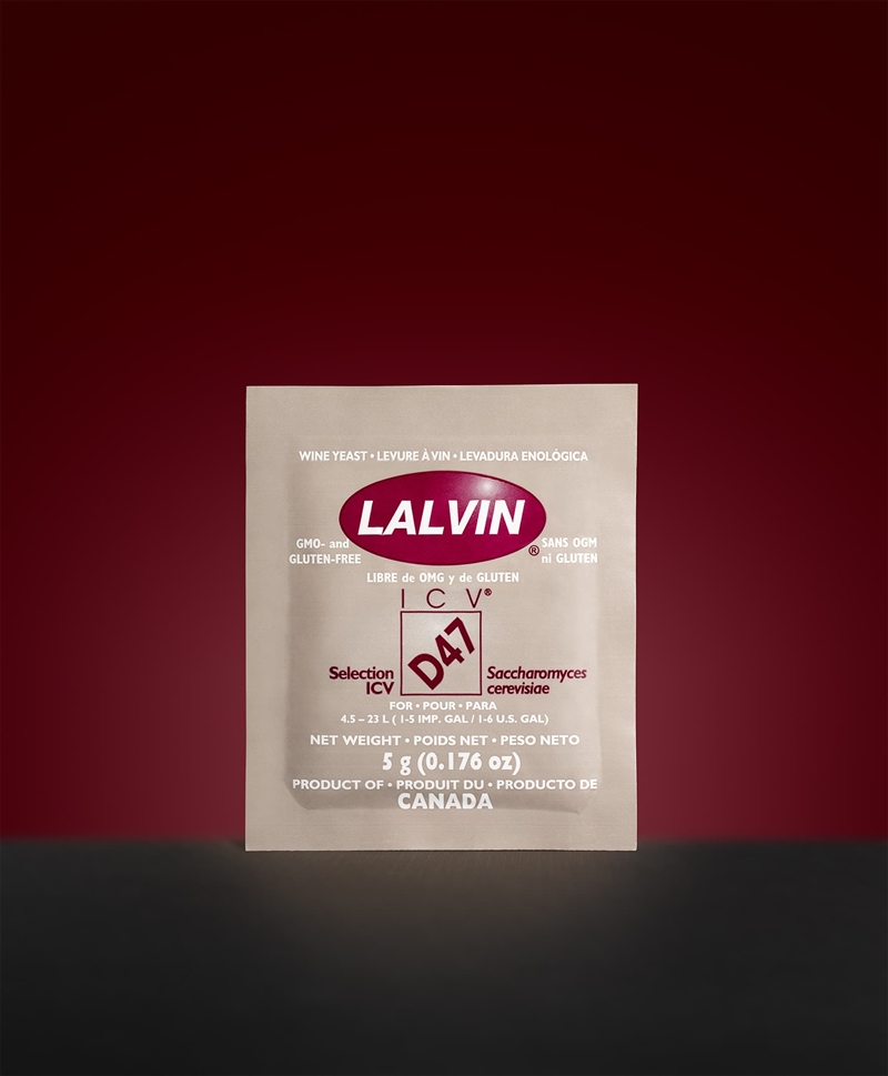 Lalvin ICV/D47 vingær, Hvidvin/Rød Rosé - 5 g