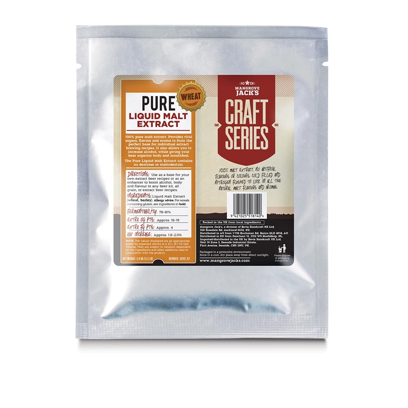 Flydende Maltekstrakt (Wheat) - 1,5 kg
