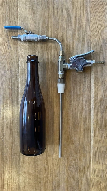 Modtryksfylder til flasker