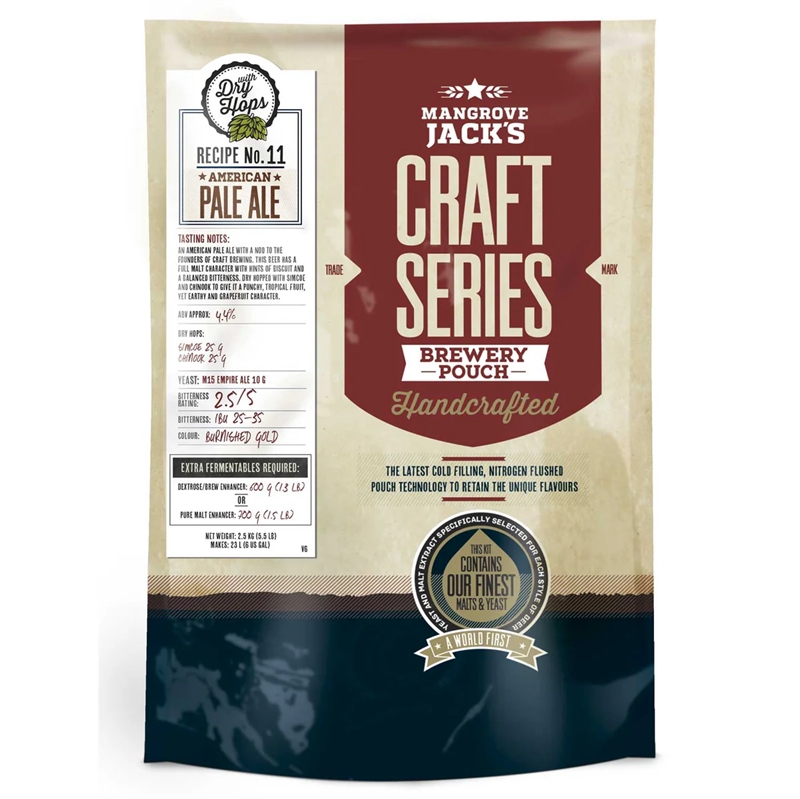 Mangrove Jack\'s - American Pale Ale - 23 Liter 4,4%