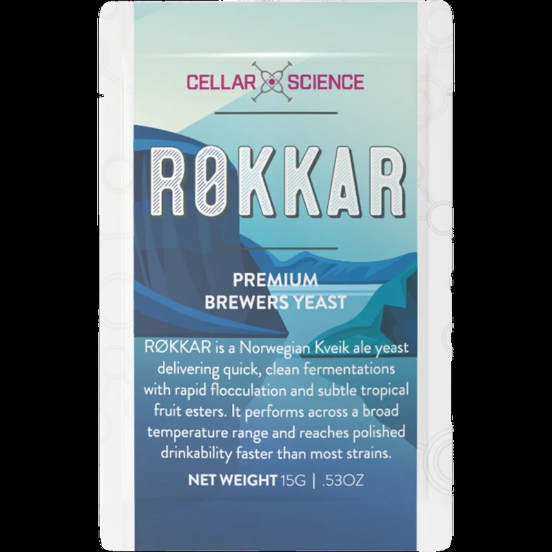 Cellarscience - Røkkar Kveik - Tørgær 15 g