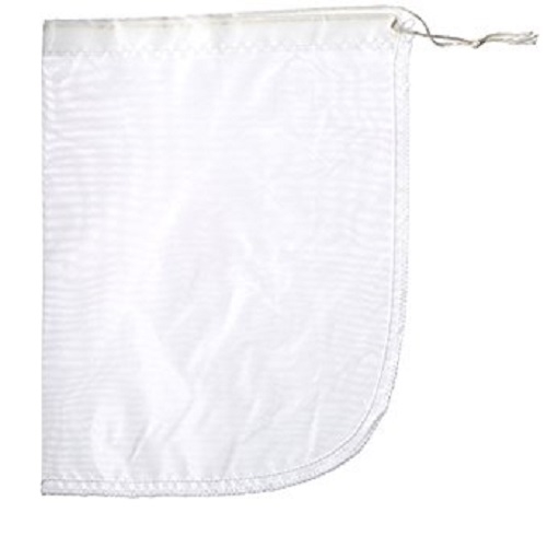 Vaskbar nylonpose med snøreluk til humle, krydderier m.m. - 20x20 cm
