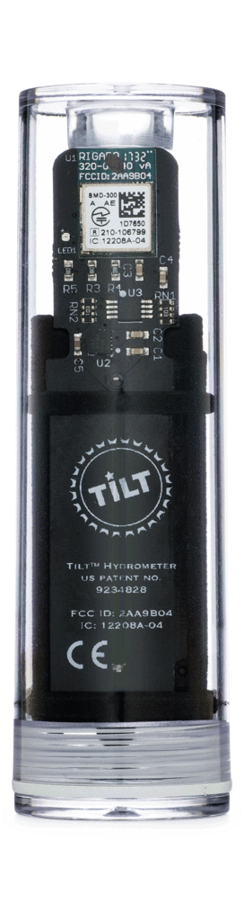 Tilt digitalt hydrometer V3 - Farve: RØD