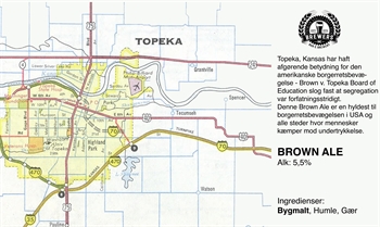 Topeka - US Brown Ale - 20 liter 5,6%