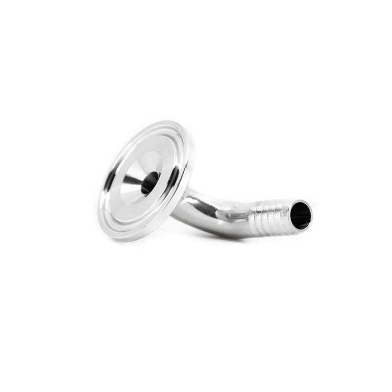 Brewtools - TC Elbow 90°, TC34 til 10 mm slangestuds