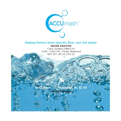 AccuMash - Amber og balanceret 14-30 EBC (1.040-1.060 SG) til 20 L færdig øl