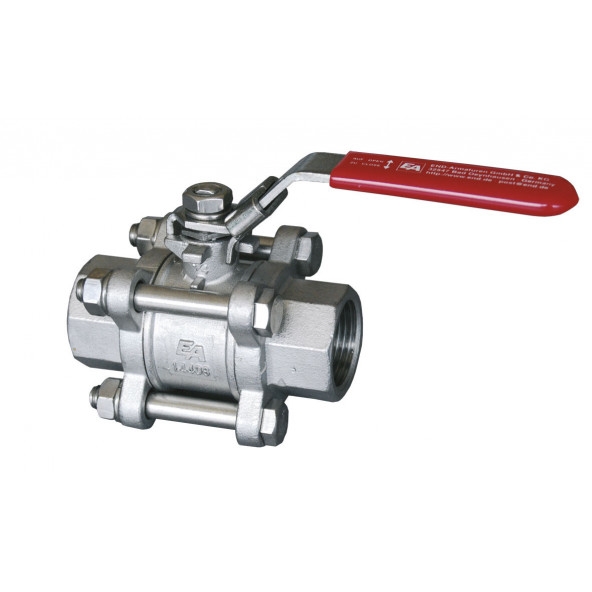 Blichmann - 1" kuglehane i RS, 3-delt - Hun/Hun