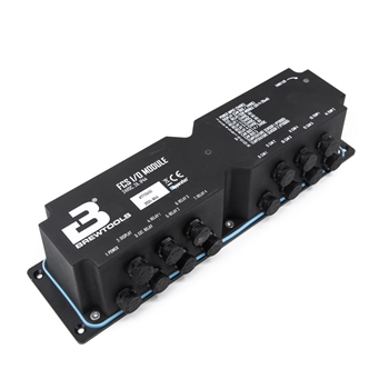 Brewtools FCS I/O Module 24 V 2 A med RTD-, CAN- og relæudgange