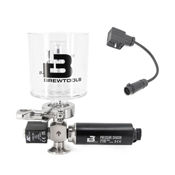 Brewtools spunding kit TC34 med magnetventil, sensor og airlock-adapter