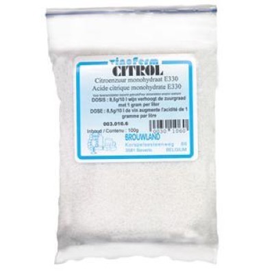 Citrol (Citronsyre/Citric Acid) 10 g (I brev)