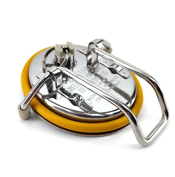 Låg med pakning og sikkerhedsventil til Cornelius