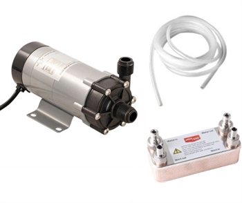 Pumpekit med pladekøler til brew-in-a-bag bryganlæg