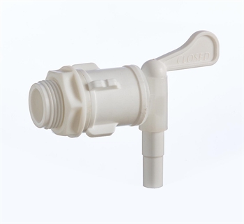 Tappehane til gærspand inkl. pakning - 3/4" gevind