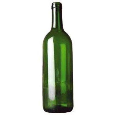 Vinflaske, grøn 75 cl - 10 stk (Kan ikke sendes)